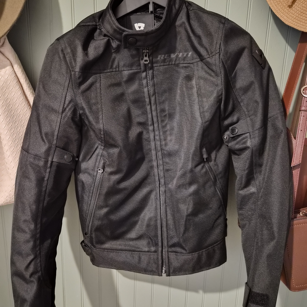 Black Women's Motorcycle Jacket
